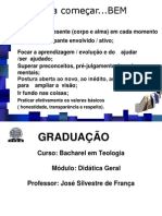 1 Aula - Didática Geral