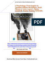 Get Test Bank for Psychology: From Inquiry to Understanding, Canadian Edition 4th Edition, Scott O. Lilienfeld, Steven J. Lynn, Laura L. Namy, Nancy J. Woolf Kenneth M. Cramer Rodney Schmaltz free all chapters