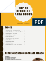 Receitas Dos Melhores Recheios para Bolos