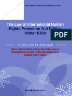 Instant Download The Law of International Human Rights Protection 2nd Edition Walter Kälin PDF All Chapter