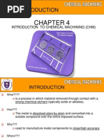 Chapter Chemical Machining