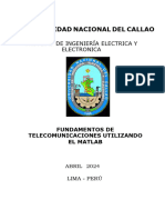 Telecomunicaciones Matlab