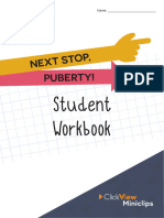 Next Stop, Puberty! - Student Workbook