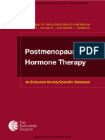 Postmenopausal Hormone Therapy. J Clin Endocrin Metab