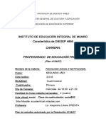 PROYECTO Psicologia-Social-E-Institucional