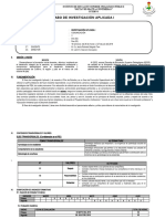 Silabo Investigación Aplicada I 2018