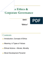 Business Ethics & Corporate Governance