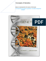 Concepts of Genetics. ISBN 0073525332, 978-0073525334