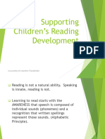 Supporting Children's Reading Development