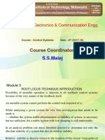 Control Systems PPT - IV Sem