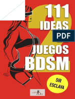 111 Ideas de Juegos BDSM, Sir Esclava 02 - Lady Sas