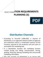 5 Distribution Requrements Planning