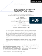 Computation of Periodic Solutions of Conservative Systems With Application To The 3-Body Problem