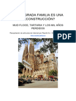 La Sagrada Familia Es Una Reconstrucciocc81n. Mud Flood Tartaria