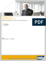 ABAP Development Tools 731 Installation Guide