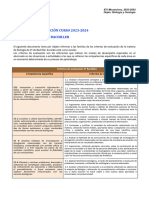 Criterios Evaluación Biología 2º Bachiller