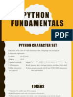 Python Chapter 7 - Python Fundamentals