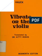 Vibrato On The Violin - Werner Hauck - 1975 - Bosworth & Co - LTD - Anna's Archive