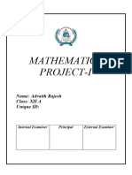 Mathematics Project