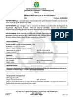 República Federativa Do Brasil Conselho Regional de Engenharia E Agronomia de Goiás Crea-Go