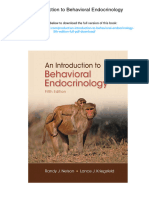 An Introduction To Behavioral Endocrinology. ISBN 1605353205, 978-1605353203