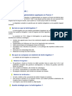 Fertirrigation VF