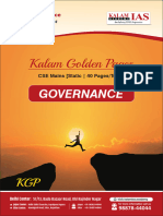 KGP (Mains) Governance RLP