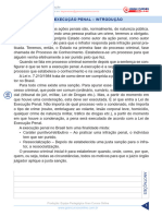 Aula 1 - Lei de Execução Penal - Introdução