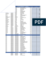 Formatos de Inventario de Sushi Con Proveedores