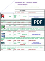 Los Programas Elite Del 2011 Creado Por Anhelo Palacios Mayurí