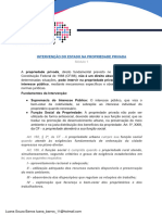 (2º Dia) Intervenção Do Estado Na Propriedade Privada - Pronto