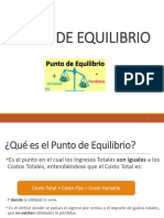 9 Punto de Equilibio - GAO