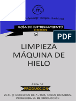 Limpieza Maquina de Hielo