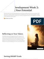 Personal Development Week 2 Unlocking Your Potential