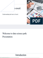 Introduction To Excel