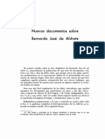 Lidio Nieto - Nuevos Documentos Sobre Bernardo Jose de Aldrete