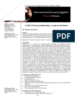 CAD CAM in Prosthodontics