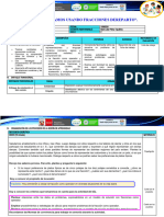 Sesión "Nos Reforzamos Usando Fracciones de Reparto".