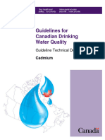 CANADA HEALTH Drinking-Water-Quality-Guideline-Cadmium