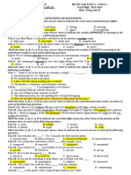 Anh 10 - Unit 3+4 - THPT Bắc Đông Quan