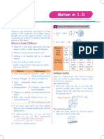 04 - Motion in 1-D - Lecture Note