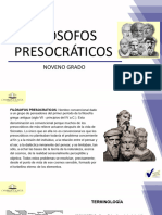 PRESOCRÁTICOS