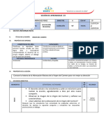 Sesion - de - Aprendizaje - Secundaria 3° XIV