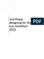 2nd Phase Designing of Shell Eco Marathon