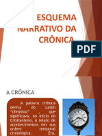 9°ano Esquema Narrativo Da Crônica