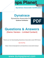 Dynatrace Associate MS1