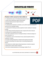 Intermolecular Forces