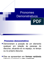 9°ano Pronomes Demonstrativos