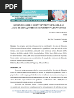 Moreirajunior, REFLEXÕES SOBRE O DESENVOLVIMENTO INFANTIL E AS AULAS DE EDUCAÇÃO FÍSICA NA PERSPECTIVA DE VYGOTSKY