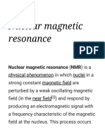 Nuclear Magnetic Resonance - Wikipedia